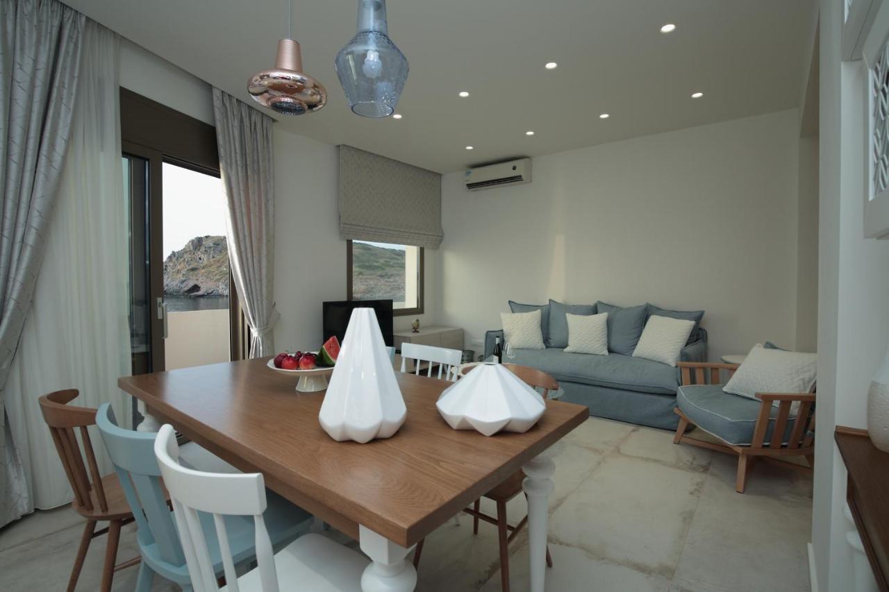 Almyra Seaside House Мохлос Экстерьер фото