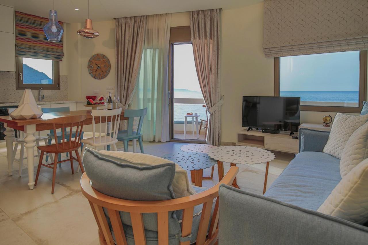Almyra Seaside House Мохлос Экстерьер фото